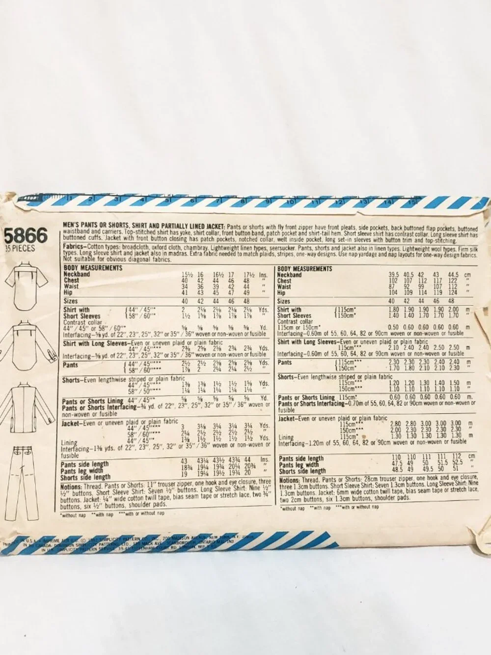 Simplicity mens pants